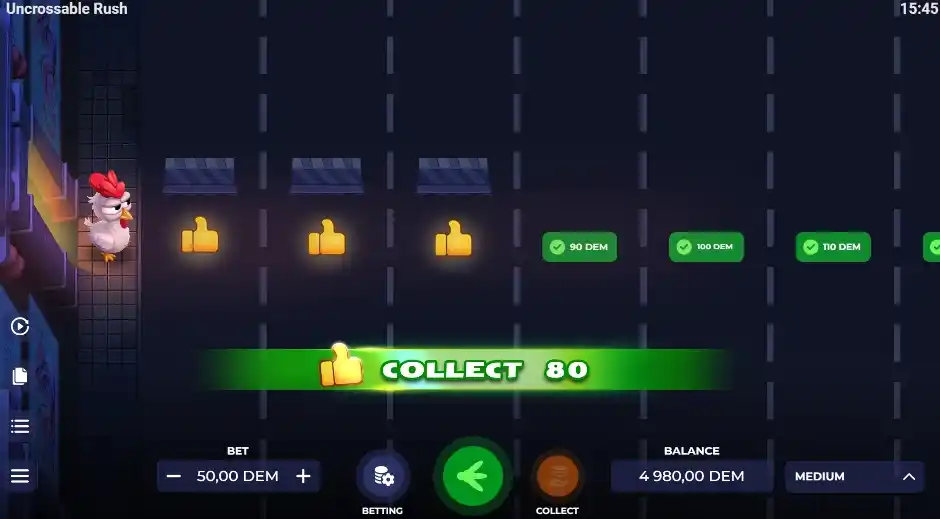 Qu'est-ce qu'Uncrossable Rush ?