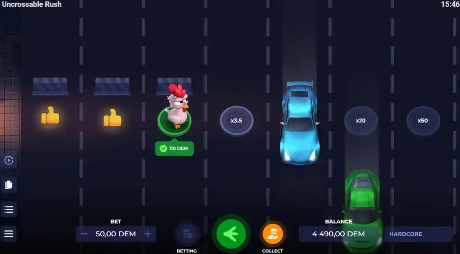 Comment jouer à Uncrossable Rush dans un casino en ligne
